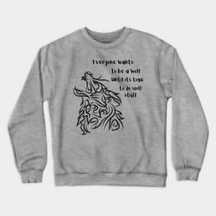 Do Wolf Stuff Crewneck Sweatshirt